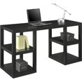 thumbnail image 1 of Parsons Deluxe Computer Desk, Black, 1 of 4