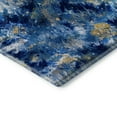 thumbnail image 4 of Addison Rugs Mayfield Washable Contemporary Abstract Blue Rectangle Rug, 10' x 14', 4 of 5