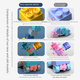 thumbnail image 3 of Juego de caja de regalo portátil con bloques de construcción granulados para niños, juguetes educativos ensamblados para jardín de infantes, regalo para el día del niño, 3 of 4