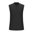 thumbnail image 6 of Tank Top for Men 2024 Sleeveless Muscle Tee Shirts Summer Tops Leisure Henley Shirts Stand-Up Button Collar Plain Vest Father's Day Casual Basic T Shirt Blouse Tops, 6 of 7