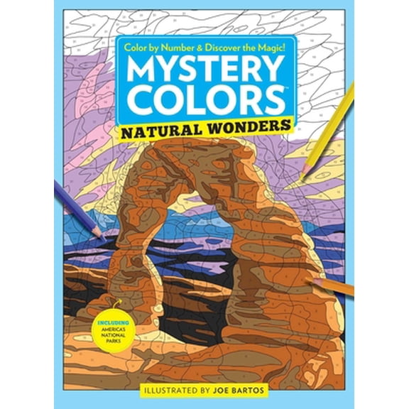 Pre-Owned Mystery Colors: Natural Wonders (Paperback) 1955703108 9781955703109