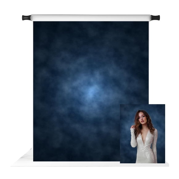 Telón de fondo fotográfico Kate, abstracto, azul oscuro, 150 x 210 cm