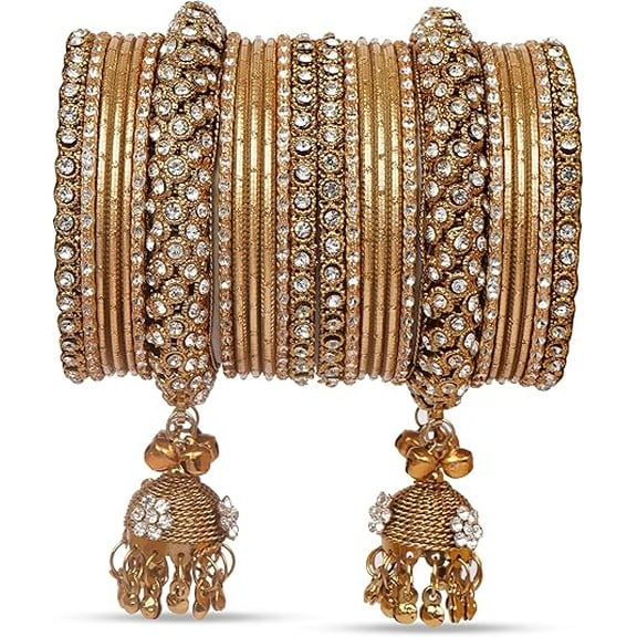 Indian Ethnic Partywear Handmade Bangles – Elegant Jewelry for Women, Perfect for Weddings, Festivals, and Everyday Wear