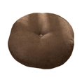 thumbnail image 2 of Baoblaze Round Floor Pillow Floor Cushion Pad for Yoga Sofa Bed Floor Seating Bedroom Brown, 2 of 8