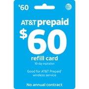 AT&T $60 Refill Card