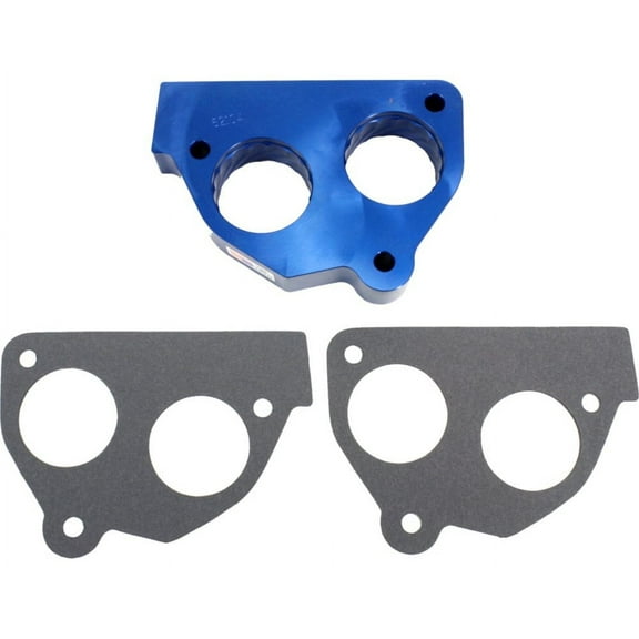 Jet Performance 62104 Throttle Body Spacer, Blue Anodized Aluminum