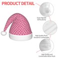 thumbnail image 4 of Fuzoiu Fish Scales Print Santa Hat Christmas Hat for kids,Santa Hats with Pompom, Unisex Xmas Holiday Hat for Christmas New Year Festive Party Supplies, 4 of 6