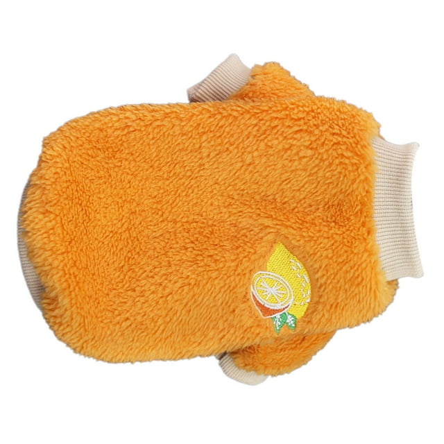 Jersey de felpa para mascotas, ropa de felpa para cachorros, ropa cálida de felpa para gatos, ropa de felpa para cachorros, acabado de lujo