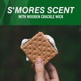 thumbnail image 5 of Coleman Scented Outdoor Citronella Candle with Wooden Crackle Wick, Smores Scent, - 6 pack, 5 of 5
