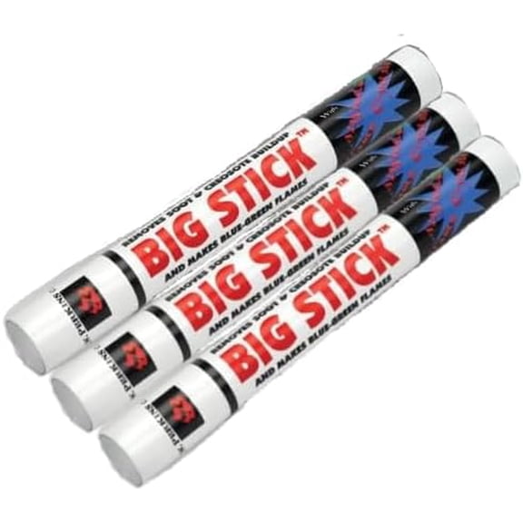 Big Stick Kwik-Shot Soot Stopper and Creosote Remover - 3 Pack
