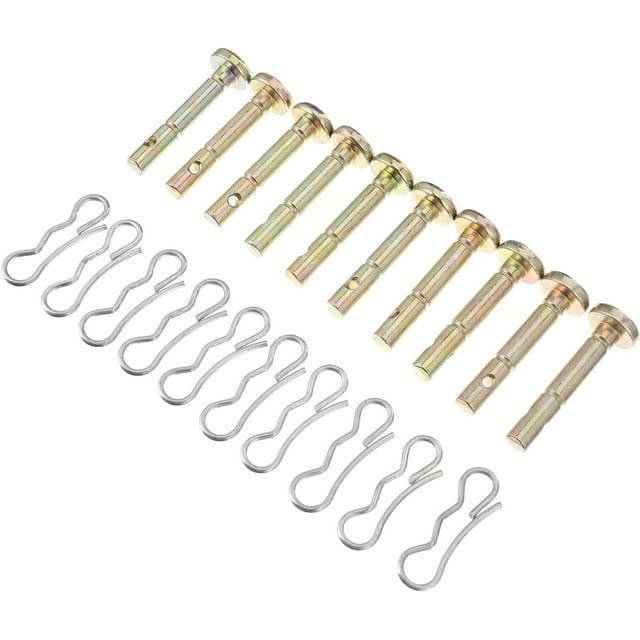 Vallaes Shear Pin Cotter Pin Replacement Tools Compatible for Snow Blower 738-04124A 714-04040,Starlight,20Pcs