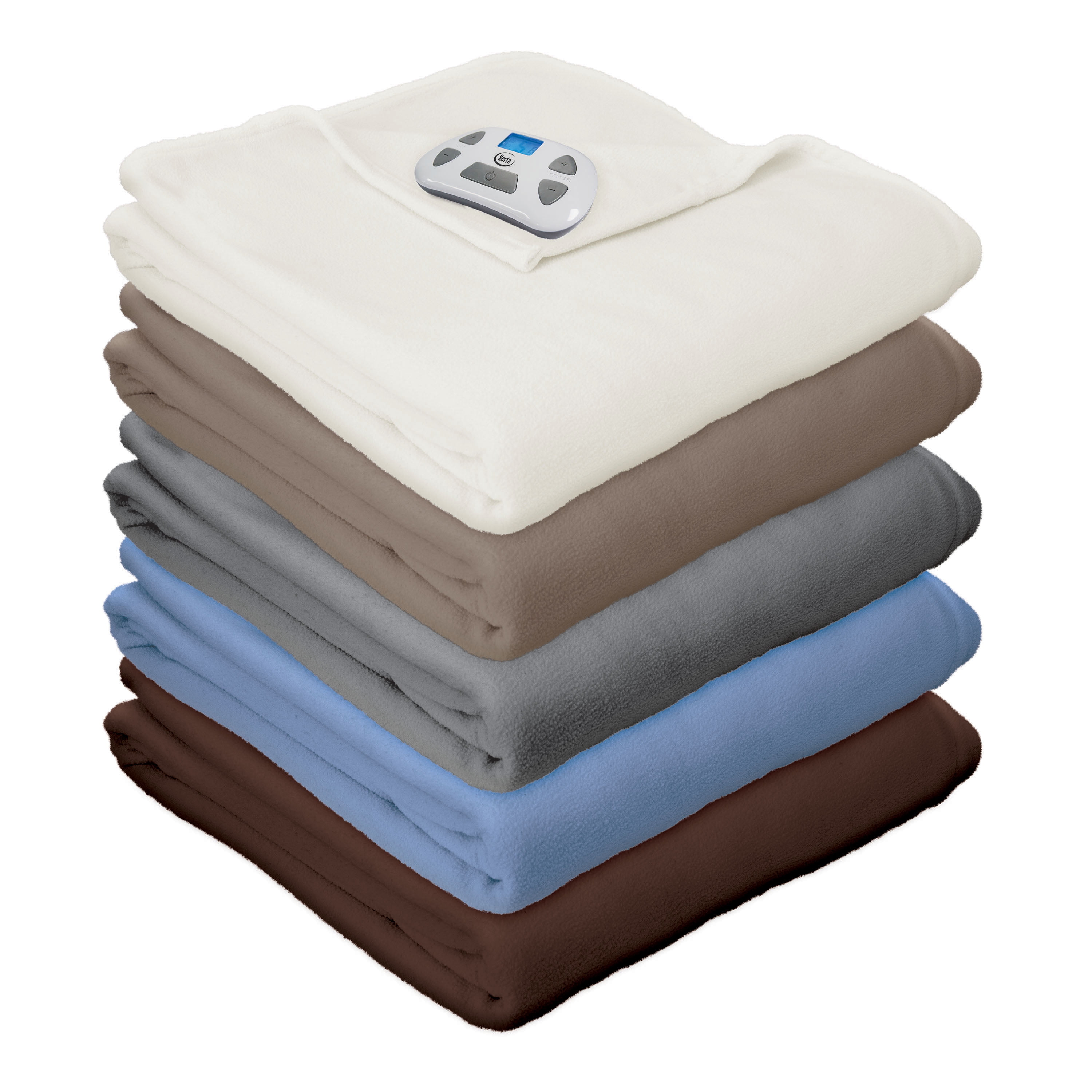 Serta Microfleece Electric Heated Blanket