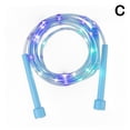 thumbnail image 3 of Adjustable LED Jump Rope with Glow in Dark Lights for Night Workouts and Fitness Training, 3 of 8