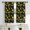 Softballs and Text-1, variant on Softballs and Text Black Pattern Blackout Curtains,Triple Weaved Fabric,Thermal Insulated,Room Darkening,Grommet Top,2 Panels,52x108in(132x274cm)