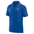 thumbnail image 2 of Men's Fanatics Royal Chicago Cubs Front Office Pique Polo, 2 of 3