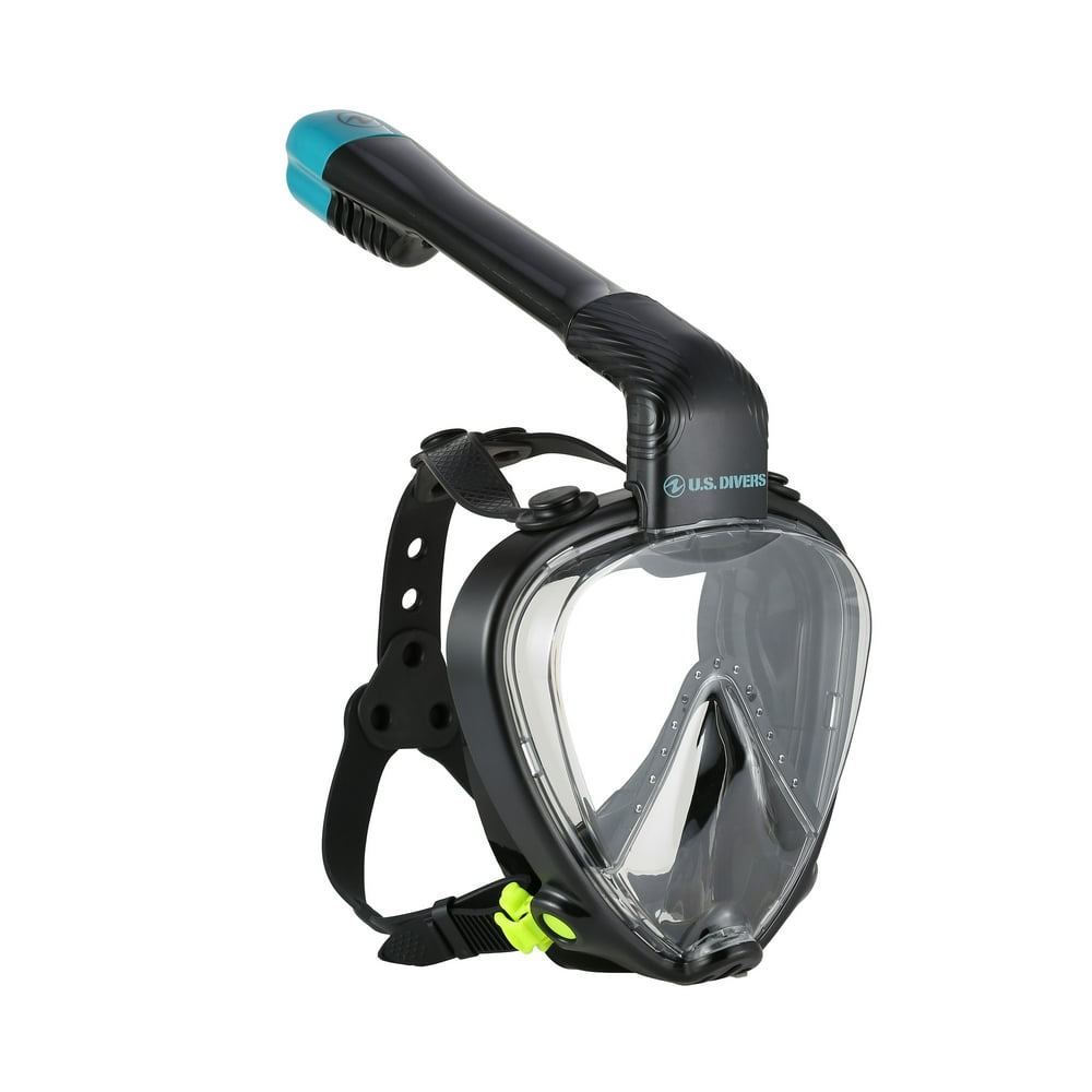 U.S. Divers Dryview Full Face Snorkeling Mask for Adults Distortion