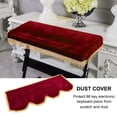 thumbnail image 2 of Piano Cover, Easy Installation  Texture Lightweight Exquisite Musical Instrument Dustproof Covers  For 61/88 Key Electronic Pianos, 2 of 8