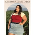 thumbnail image 3 of Plus Size Women Leather Belt Black Casual Waist Belt for Jeans Pants with Metal Pin Buckle, 3 of 7