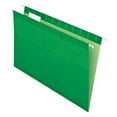 thumbnail image 2 of Colored Reinforced Hanging Folders, Legal Size, 1/5-Cut Tab, Bright Green, 25/box | Bundle of 5 Boxes, 2 of 7