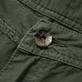 thumbnail image 4 of heyac Cargo Shorts Men Plain Cargo Trousers Skinny Straight Leg Street Hop Trousers Loose&nbsp;fit Outdoor Trousers with Multi Pockets, 4 of 7