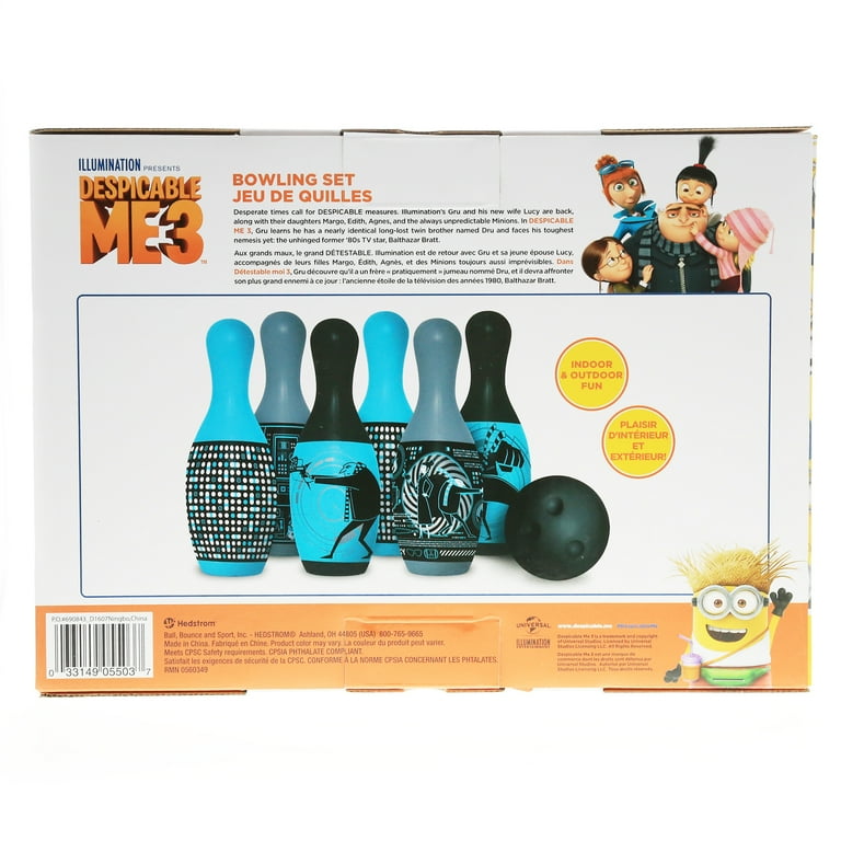 Licensed Kids Bowling Set Indoor Outdoor Play Exercise Toy Set