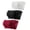 Black+White+Red, variant on Aivtalk Women's Lace Tube Top Bra Floral Bandeau Bras Seamless Strapless Padded Bandeau Wireless Bandeau Bralette 3 Pieces Multicolor M