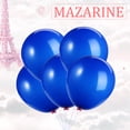 thumbnail image 2 of 5 Pcs Ballons Ronds de 36 Pouces Ballons en Latex pour Décoration de Fête et de Mariage (Bleu Foncé), 2 of 7