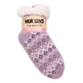 thumbnail image 2 of MUK LUKS Women's Ankle Cabin Socks, 2-Pack, 2 of 5