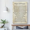 thumbnail image 5 of St. Francis Of Assisi,Prayer Of St. Francis,Lord Make Me An Instrument Of Thy Peace Wall Art Poster Scroll Canvas Painting Picture Living Room Decor Home 12x18inch(30x45cm), 5 of 6
