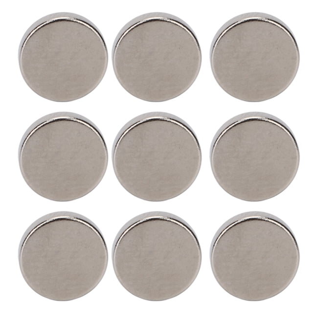 Imanes Imanes De Neodimio Súper Fuertes De Plata 100PCS Para La Vida Diaria ANGGREK Otros