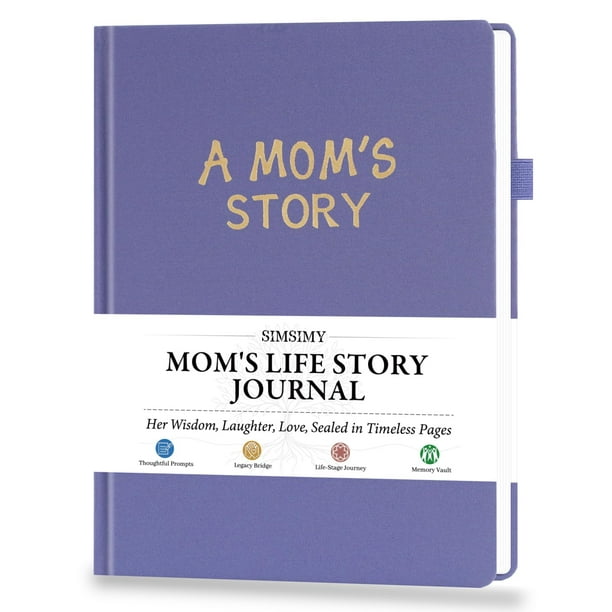 Diario de tapa dura SIMSIMY Mom's Life Story 18x24 cm