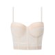 thumbnail image 1 of Gibobby Brasier mujer Ropa interior de espina de pescado de malla sexy para mujer con camiseta sin mangas inferior para sujetador delgado(Beige,CH), 1 of 3