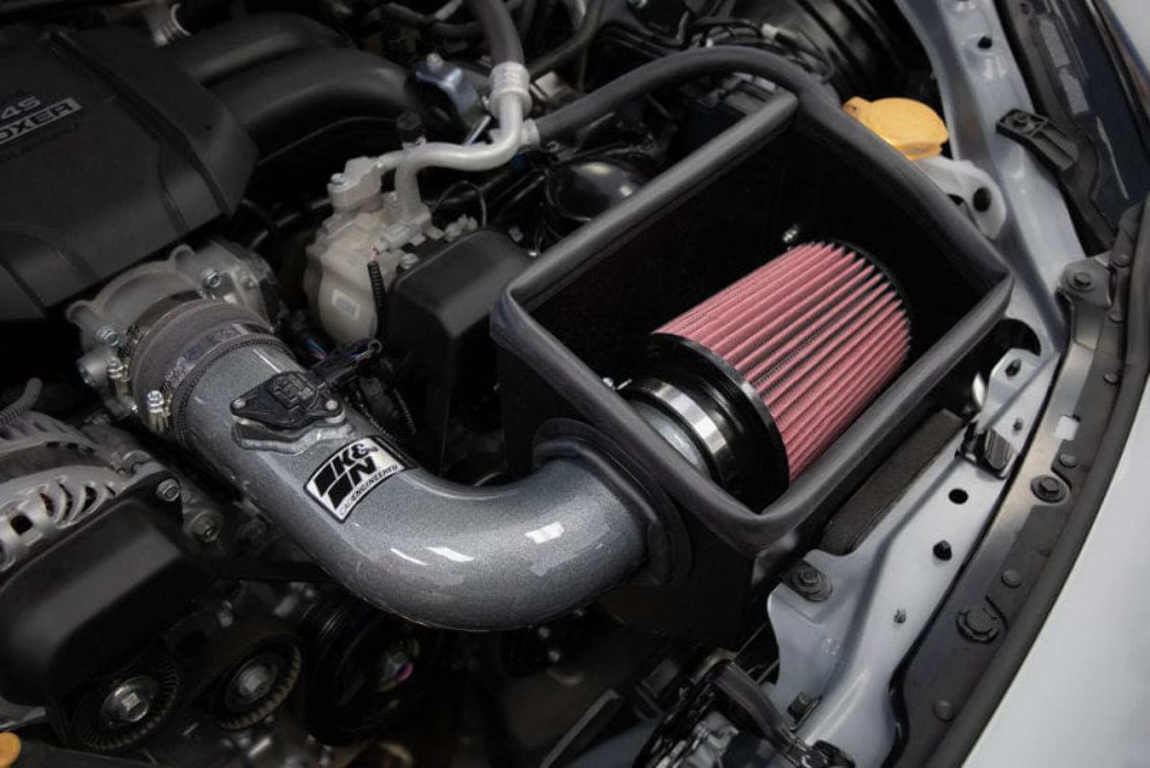 K&N Typhoon Cold Air Intake System: Easy Installation, Engineered to Maximize Airflow, Boost Horsepower & Torque, 69-8624TC