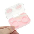 thumbnail image 4 of Unique Bargains 1 Set Contact Lens Case Contact Lens Container Contact Lens Carrier Strawberry Bears Pattern 2.6"x1.65"x1.1" Pink, 4 of 5