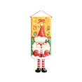 thumbnail image 3 of Amzcrzy Decoración navideña,Árbol de Navidad,Luces navideñas Letrero navideño colgante para puerta, decoración de 43 x 16 pulgadas, adorno de pared con personaje caprichoso para puerta principal, por, 3 of 6