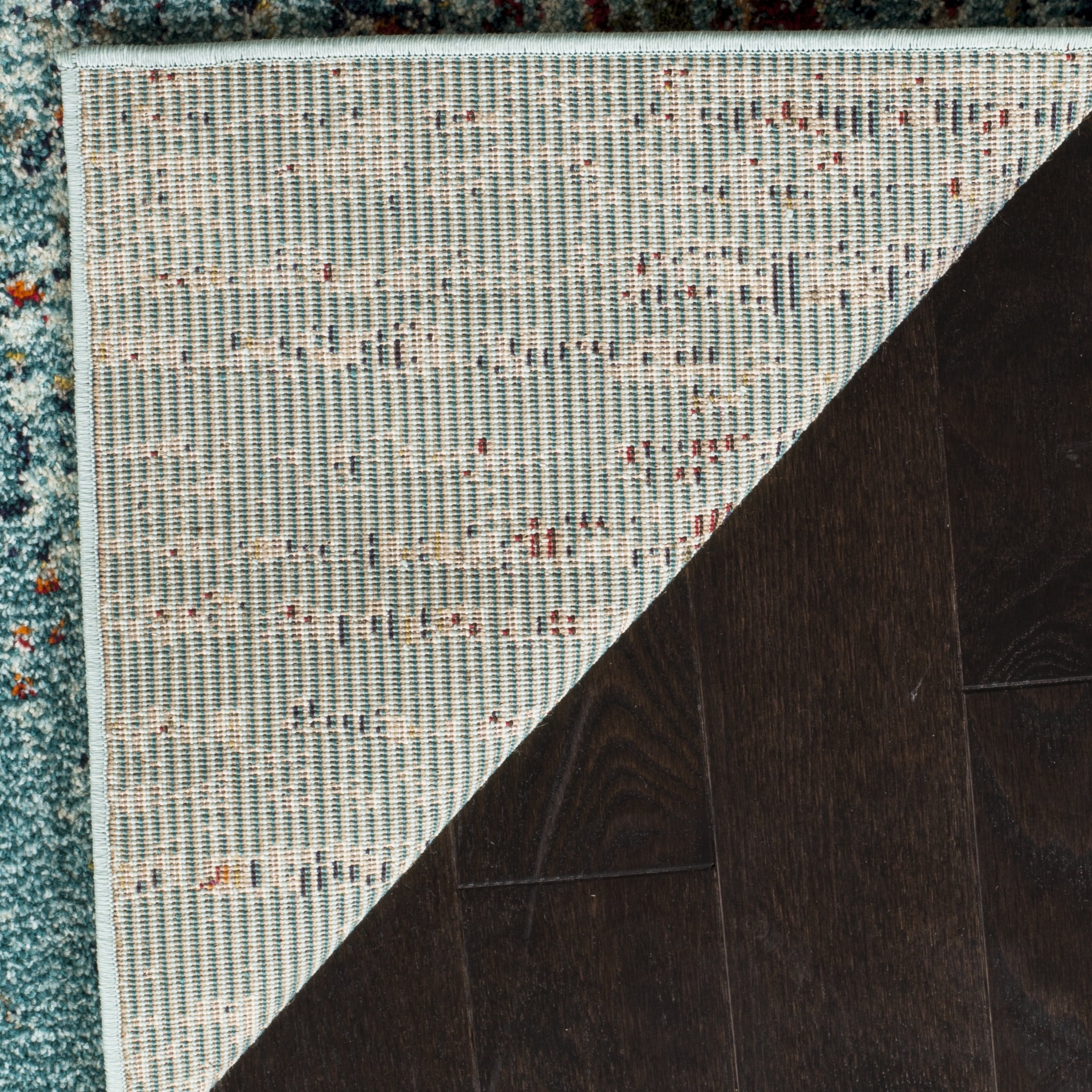 SAFAVIEH Monaco Annabelle Vintage Runner Rug, Blue/Multi, 2'2" x 14'