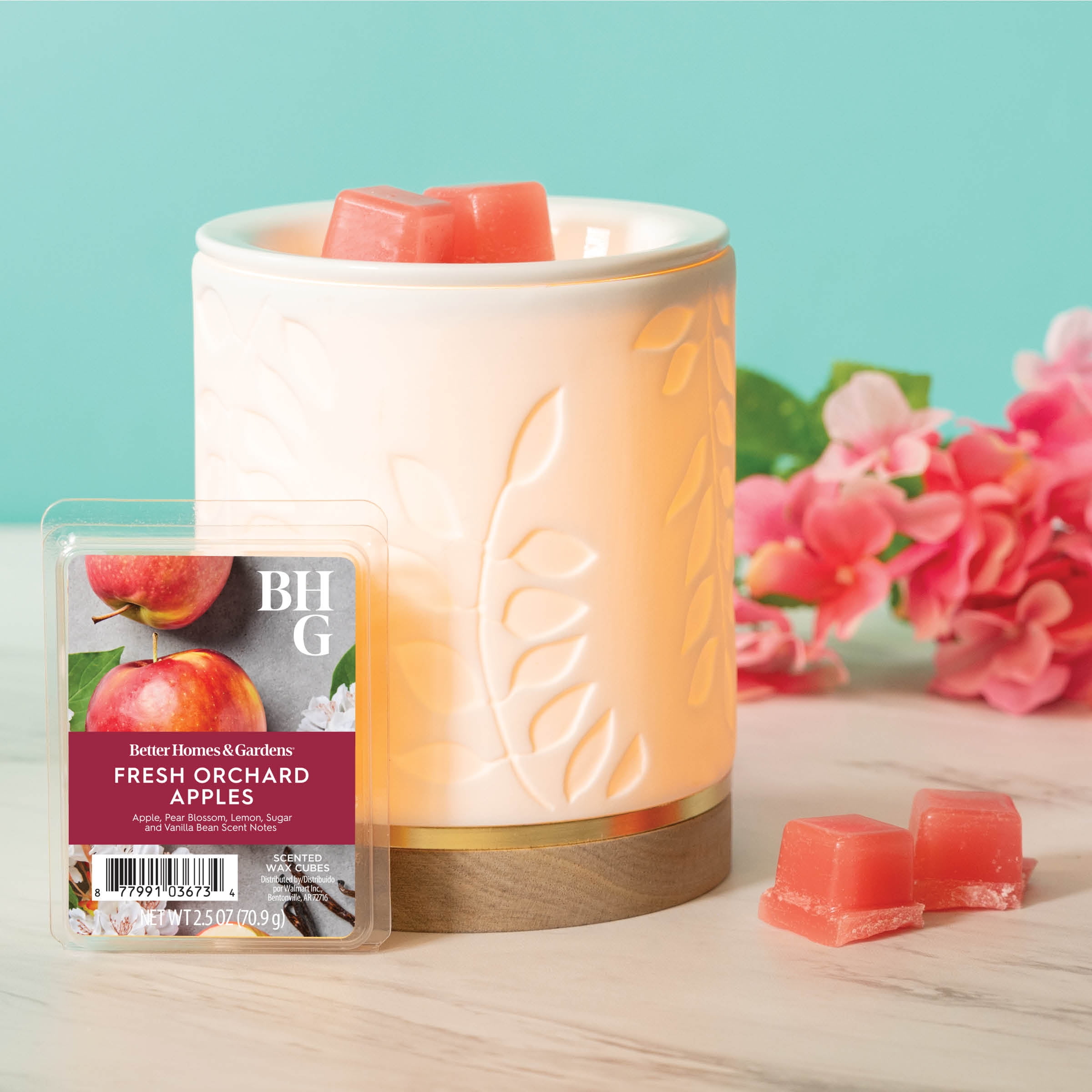 Fresh Orchard Apples Scented Wax Melts, Better Homes & Gardens, 2.5 oz