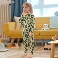 thumbnail image 5 of Leopard Print Pattern Cotton Pajamas 2 Piece Set Sleepwear Soft and Comfortable Homewear Nightwear, 5 of 7