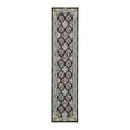 thumbnail image 3 of Unique Loom Narenj Collection Area Rug - Sheffield (3' x 13' 1" Runner Navy Blue/Beige), 3 of 7