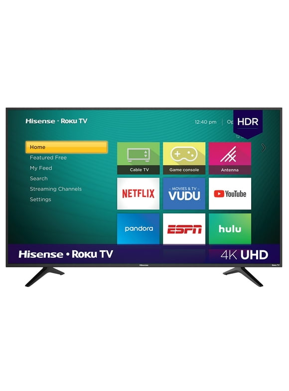 Hisense 58" Class 4K Ultra HD (2160P) HDR Roku Smart LED TV (58R6E1)