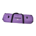 thumbnail image 2 of Portable Camping Storage Weekender Bag Folding Bag Holder Travel Duffel Tote Bag Handbag for Outdoor Sports Gym Luggage Tent Pegs Women Men Violet 90X30X30cm, 2 of 8