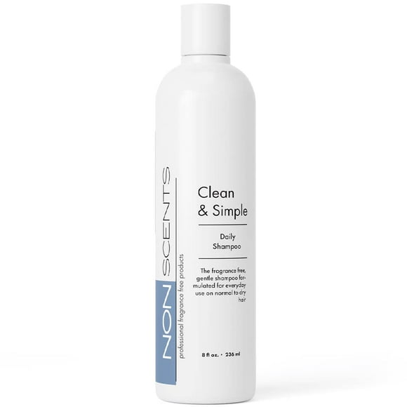 Fragrance Free And Unscented Shampoo - Hypoallergenic Dry Hair Shampoo For All Hair Types - Hydrating & Moisturizing Shampoo For Dry Scalp - Shampoo With Keratin And Silk Amino Acids 8Oz