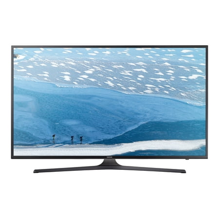 Samsung UN60KU6300F - 60" Diagonal Class 6 Series LED-backlit LCD TV - Smart TV - 4K UHD (2160p) 3840 x 2160 - HDR - direct-lit LED - dark titan - used