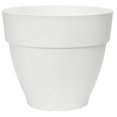 thumbnail image 1 of Jardinière Ronde Capri Campana 12 Pouces - Blanc, 1 of 2