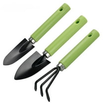 Mini Garden Tools 3-Piece Planting Tools Set with Plastic Handle,Lightweight Durable Gardening Hand Tools,Ideal Succulent Tools Gifts for Women and Men