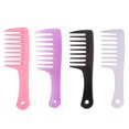 thumbnail image 1 of Mini peine de dientes anchos, pequeño bolso de viaje, peine para el cabello, peine para desenredar, peine de bolsillo para cabello rizado, ondulado, húmedo, seco, largo, peine portátil para el cuidado, 1 of 5
