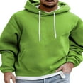 thumbnail image 1 of Fall Casual Pullover for Men  Long Sleeve Hooded Sweatshirt, 1 of 4