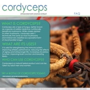 VH Nutrition Cordyceps Capsules 700mg - Sinensis Mushroom Supplement Supports Hormone Balance, Natural Adaptogen - 60 Capsules