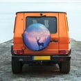 thumbnail image 6 of Goofa Night Sky Elk Pattern Universal Tire Cover for Jeep, SUV, Truck, and Trailer – Waterproof, UV-Resistant,Easy to Install, Fits 14"-17" Tires-17 inch, 6 of 6