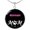 Luxury Necklace (Gold), variant on Korean Cat Mom Circle Pendant Necklace Stainless Steel 24 Inch Chain Silver Tone or Gold Tone